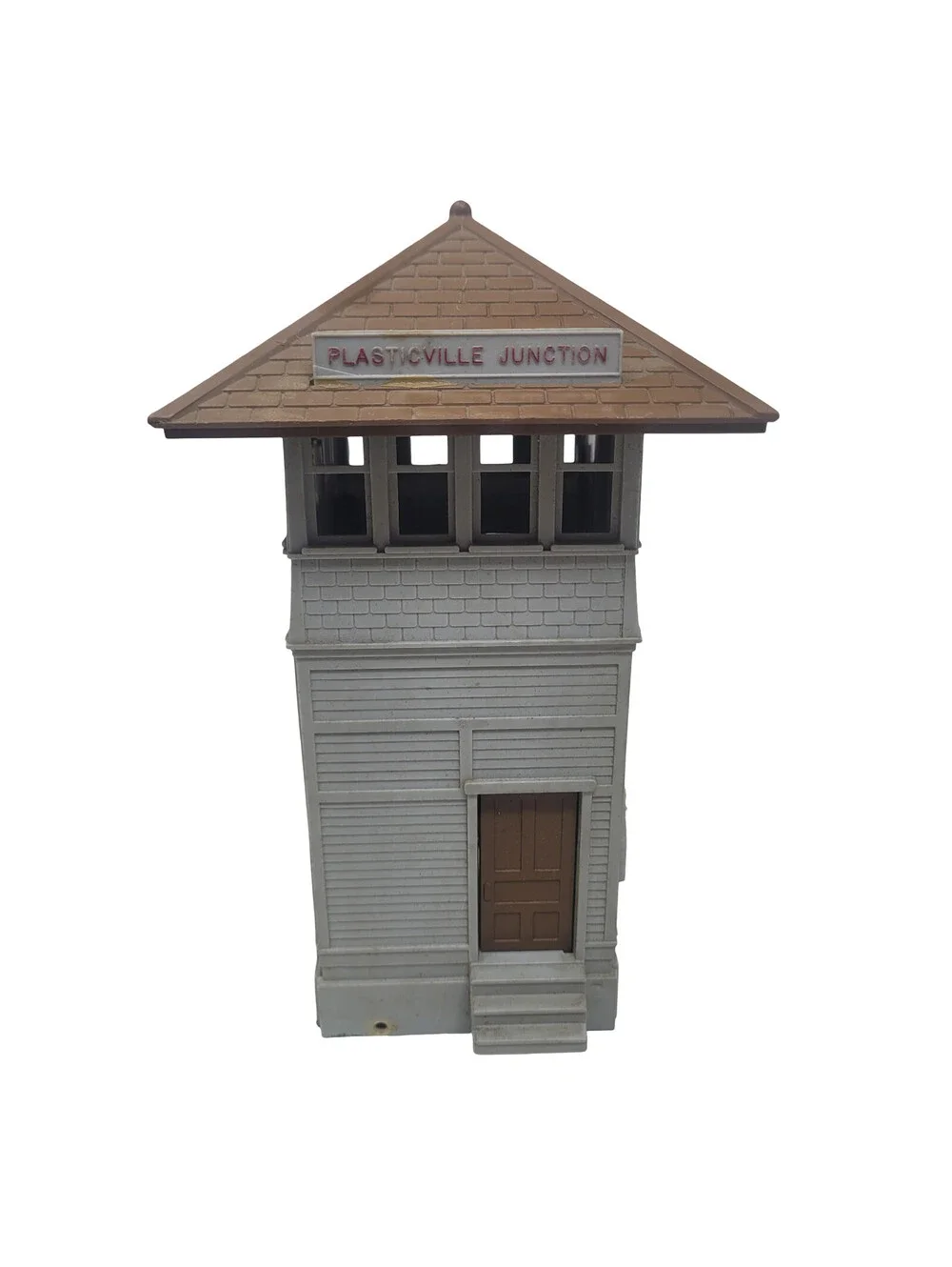 Plasticville USA Switch Tower Building O S Gauge Bachmann Model Railroad Layout